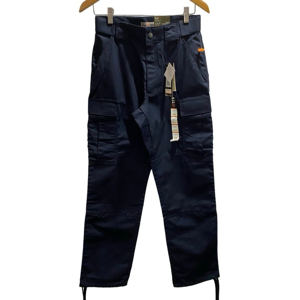 511 Mens Navy Relaxed Fit Ripstop Tdu Tactical Pants Sz Sm New